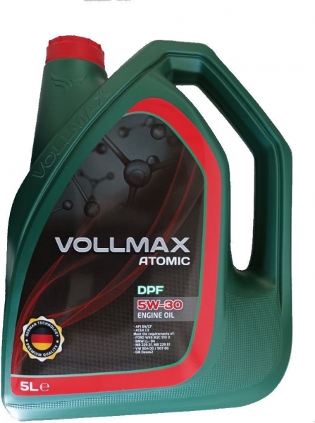 Vollmax Atomic DPF 5W-30 Motor Yağı (5 litre)