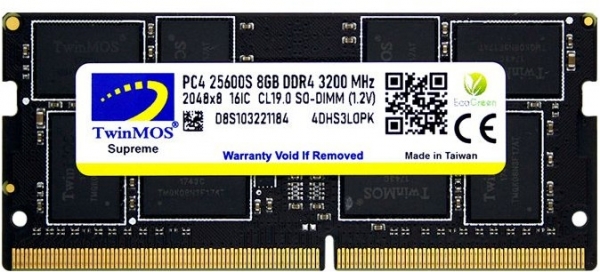 TwinMOS MDD48GB3200N 8 GB 3200 MT