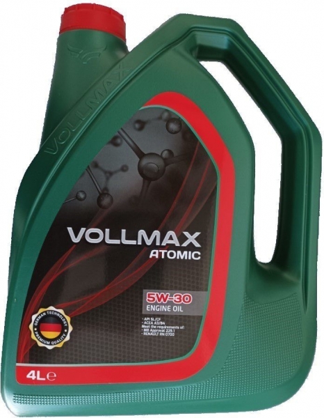 Vollmax Atomic 5W-30 Motor Yağı (4 litre)