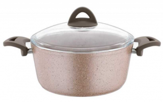 Papilla Vilma Granit Dövme Derin Tencere 24 cm