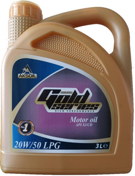 Aksoil Premium Gold Series 20W-50 Motor Yağı (3 litre)