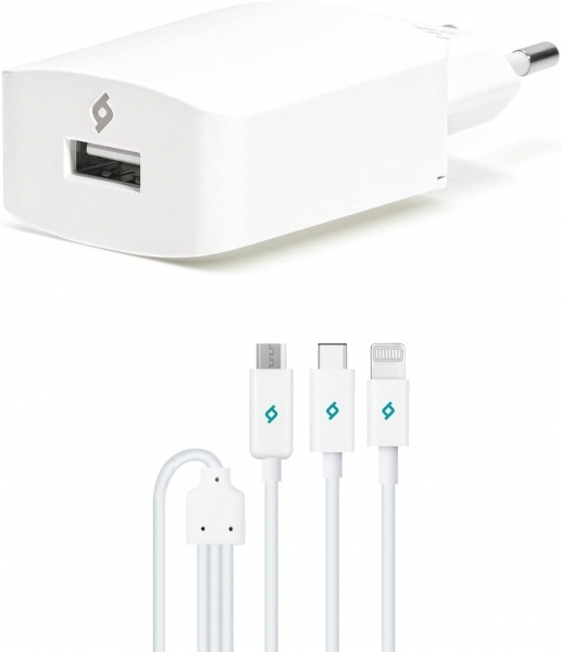 ttec SpeedCharger+Trio Travel Charger Şarj Aleti
