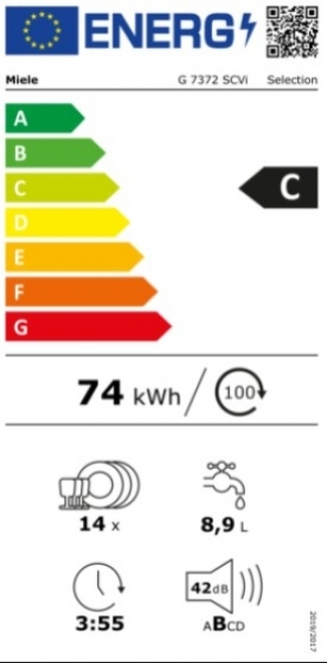 Miele G 7372 SCVI Selection Bulaşık Makinesi