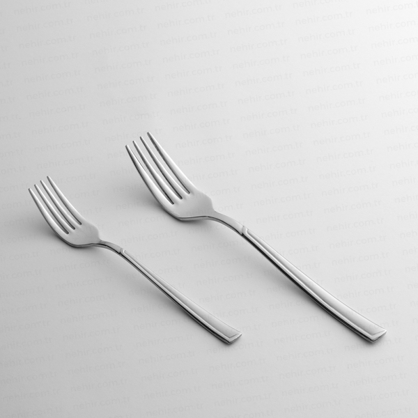 Nehir Marina Sade Bıçaksız 60 Parça Çatal Kaşık Bıçak Takımı