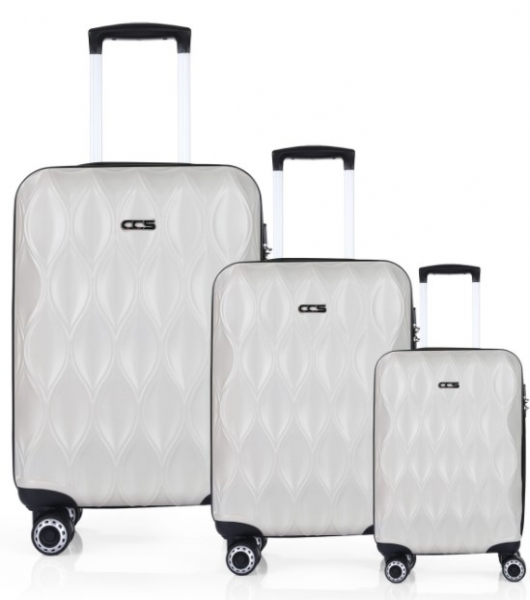 ÇÇS 5211 ABS 3'lü Valiz Seti