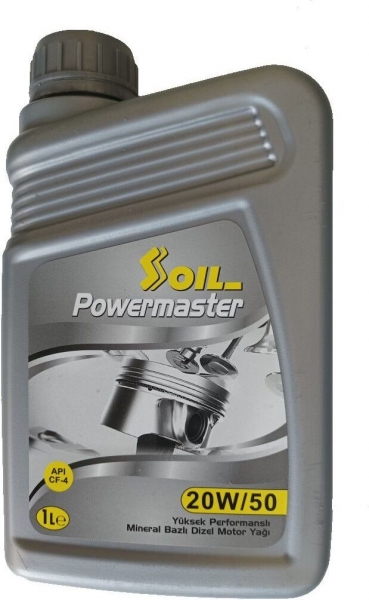 Soil Powermaster 20W-50 Motor Yağı (1 litre)