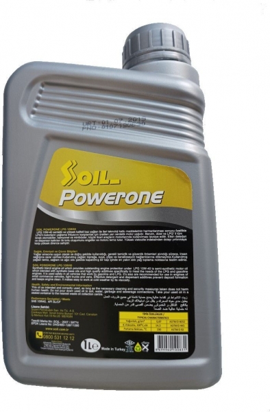 Soil Powerone 10W-40 Motor Yağı (1 litre)