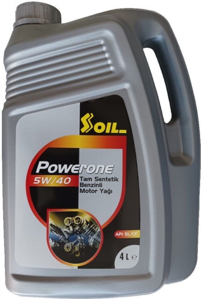 Soil Powerone 5W-40 Motor Yağı (4 litre)