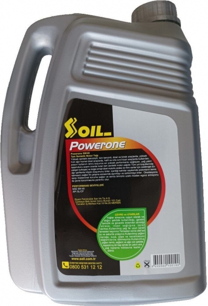 Soil Powerone 5W-40 Motor Yağı (4 litre)