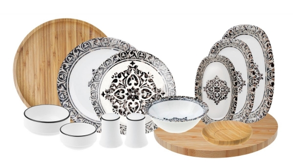 Bambum Troya 44 Parça Yemek Takımı