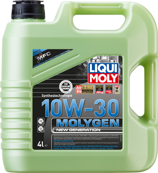 Liqui Moly Molygen New Generation 10W-30 Motor Yağı (4 litre)