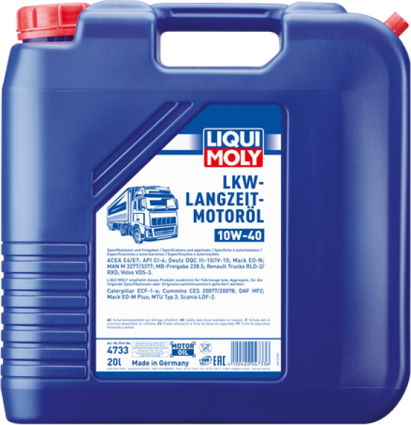 Liqui Moly TIR Uzun Süreli Motor Yağı 10W-40 Motor Yağı (20 litre)