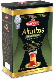 Çaykur Altınbaş Bergamotlu Çay Metal Kutu 400 gr