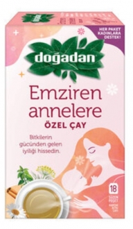 Doğadan Emziren Annelere Özel Bardak Poşet Çay 18 Adet