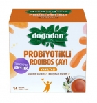 Doğadan Probiyotikli Vanilyalı Rooibos Çayı Bardak Poşet 14 Adet resim