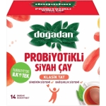 Doğadan Probiyotikli Siyah Çay Bardak Poşet 14 Adet resim