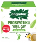Doğadan Probiyotikli  Açai Ananaslı Yeşil Çay Bardak Poşet 14 Adet resim