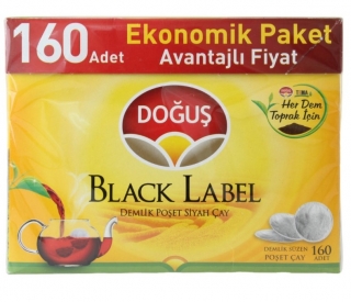 Doğuş Black Label Demlik Poşet Çay 160 Adet