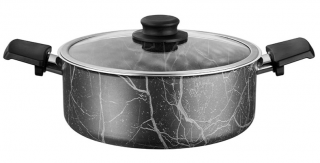 Cem Marble Derin Tencere 22 cm