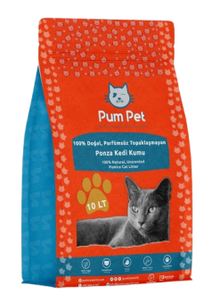 Pum Pet Kokusuz Ince Taneli 10 lt Kedi Kumu