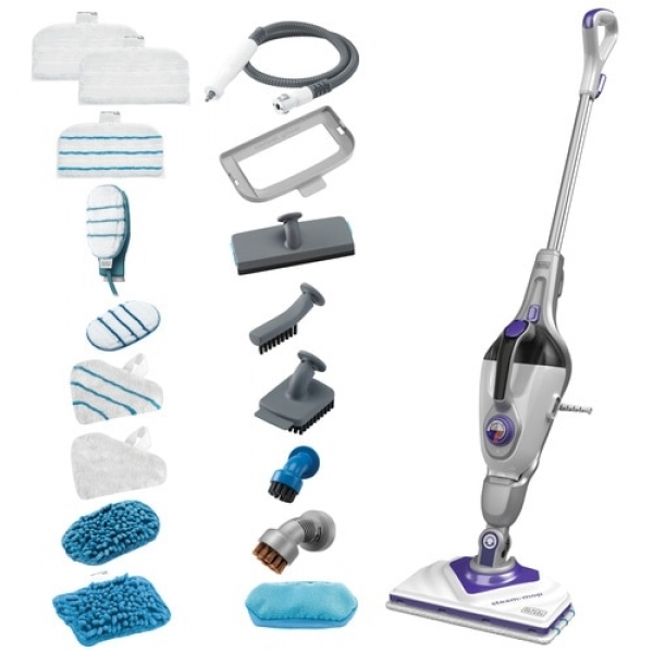 Black+Decker BHSM1615DSM-QS Buharlı Mop