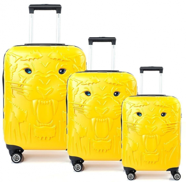 ÇÇS 5200 Tiger ABS 3'lü Valiz Seti