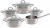 Fissler Valea 9 Parça Çelik Tencere Seti