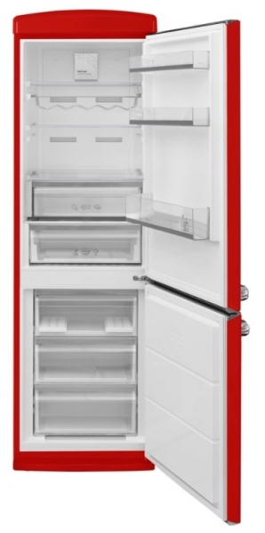 Vestel RETRO NFK37101 Buzdolabı (Kırmızı)