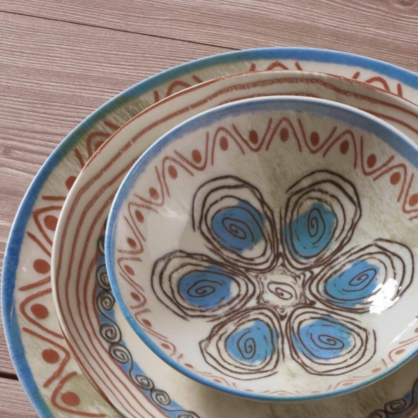 Güral Porselen Atina 24 Parça Yemek Takımı