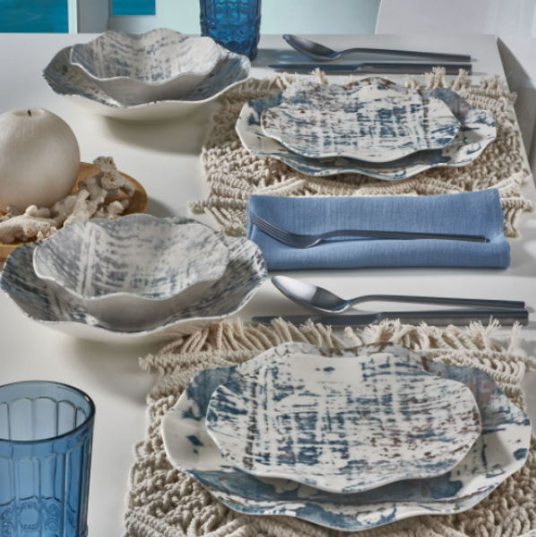 Güral Porselen Nesrin Bone GBSNES24Y4R1946 24 Parça Yemek Takımı