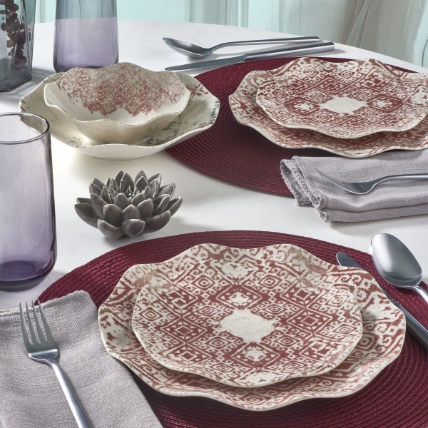 Güral Porselen Nesrin Bone GBSNES24Y4R18643 24 Parça Yemek Takımı