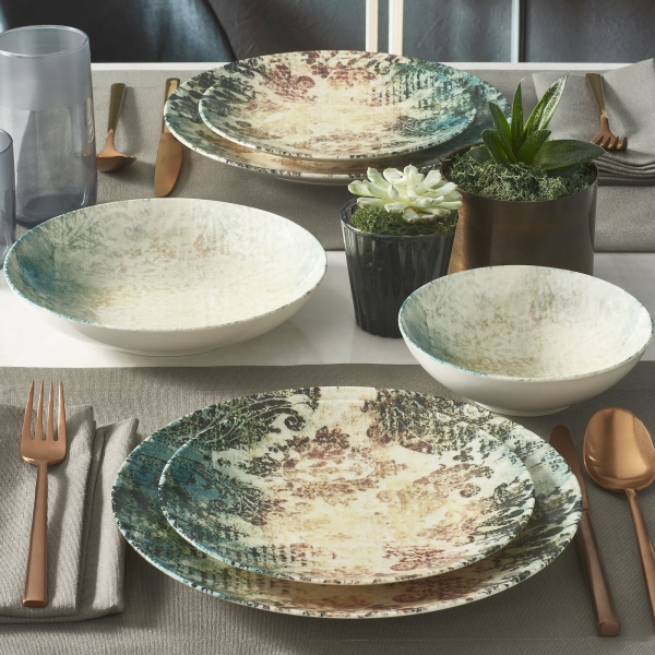 Güral Porselen Nesrin Bone GBSATN24Y4R1529 24 Parça Yemek Takımı
