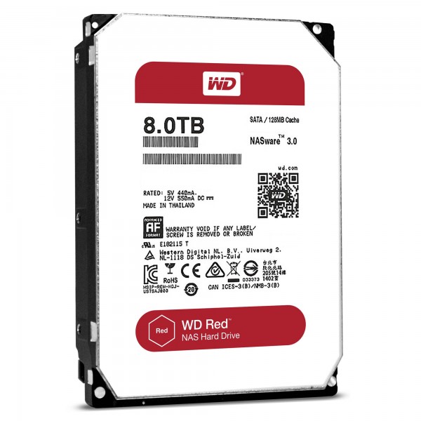 WD Red HDD (8 TB)