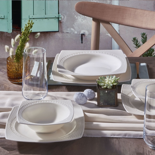 Güral Porselen Bonenjoy 24Y400 24 Parça Yemek Takımı