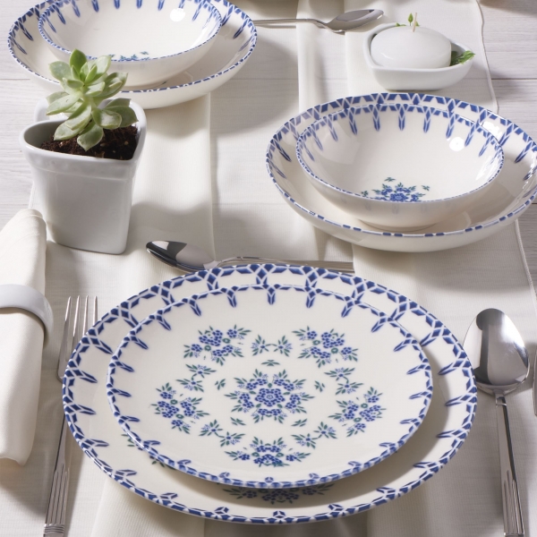 Güral Porselen Atina GBSATN24Y4R1654 24 Parça Yemek Takımı