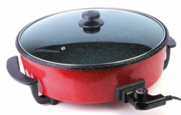 İtimat Pizzarella 10080 Elektrikli Tava (Kırmızı)