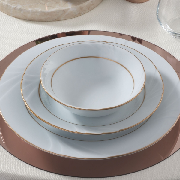 Güral Porselen Soprano SPR24Y623 24 Parça Yemek Takımı (24 Parça)