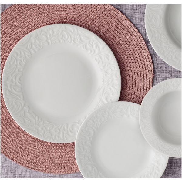 Güral Porselen Bronte BRN24Y400 24 Parça Yemek Takımı