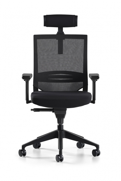Bürotime Cozy Başlıklı 3D Kol Çalışma Koltuğu