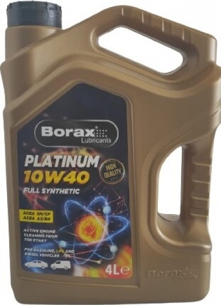 Borax Platinum Full Synthetic 10W-40 Motor Yağı (4 litre)