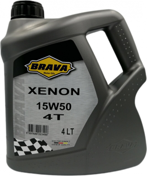 Brava Xenon 15W-50 4T Motor Yağı (4 litre)