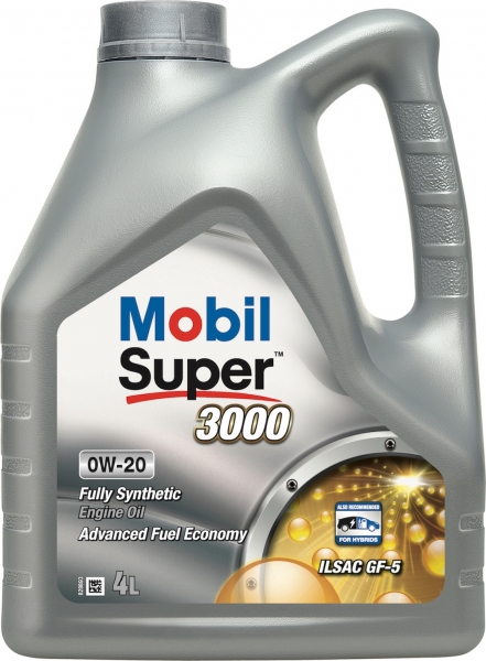 Mobil Super 3000 0W-20 Motor Yağı (4 litre)