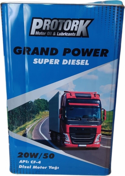 Protork 20W-50 API CF-4 SJ Motor Yağı (16 litre)