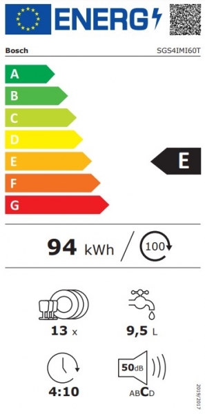 Bosch SGS4IMI60T Bulaşık Makinesi