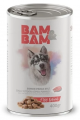 Bam&Bam Somon Parça Etli Soslu Yetişkin 400 gr resim