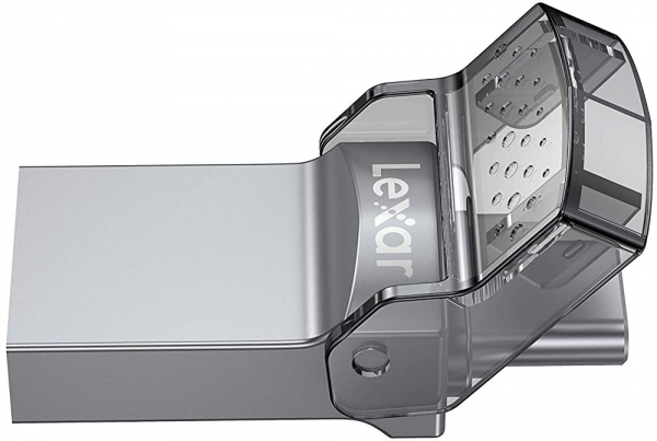 Lexar JumpDrive Dual Drive D35c Flash Bellek (128 GB)