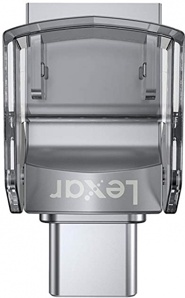 Lexar JumpDrive Dual Drive D35c Flash Bellek (128 GB)