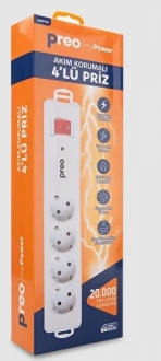 Preo My Power MPP03 Akım Korumalı Priz