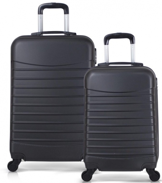 Troya Classic ABS Kabin ve Orta Boy 2'li Valiz Seti