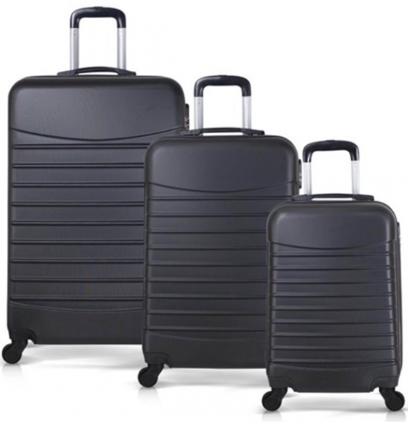 Troya Classic ABS 3'lü Valiz Seti